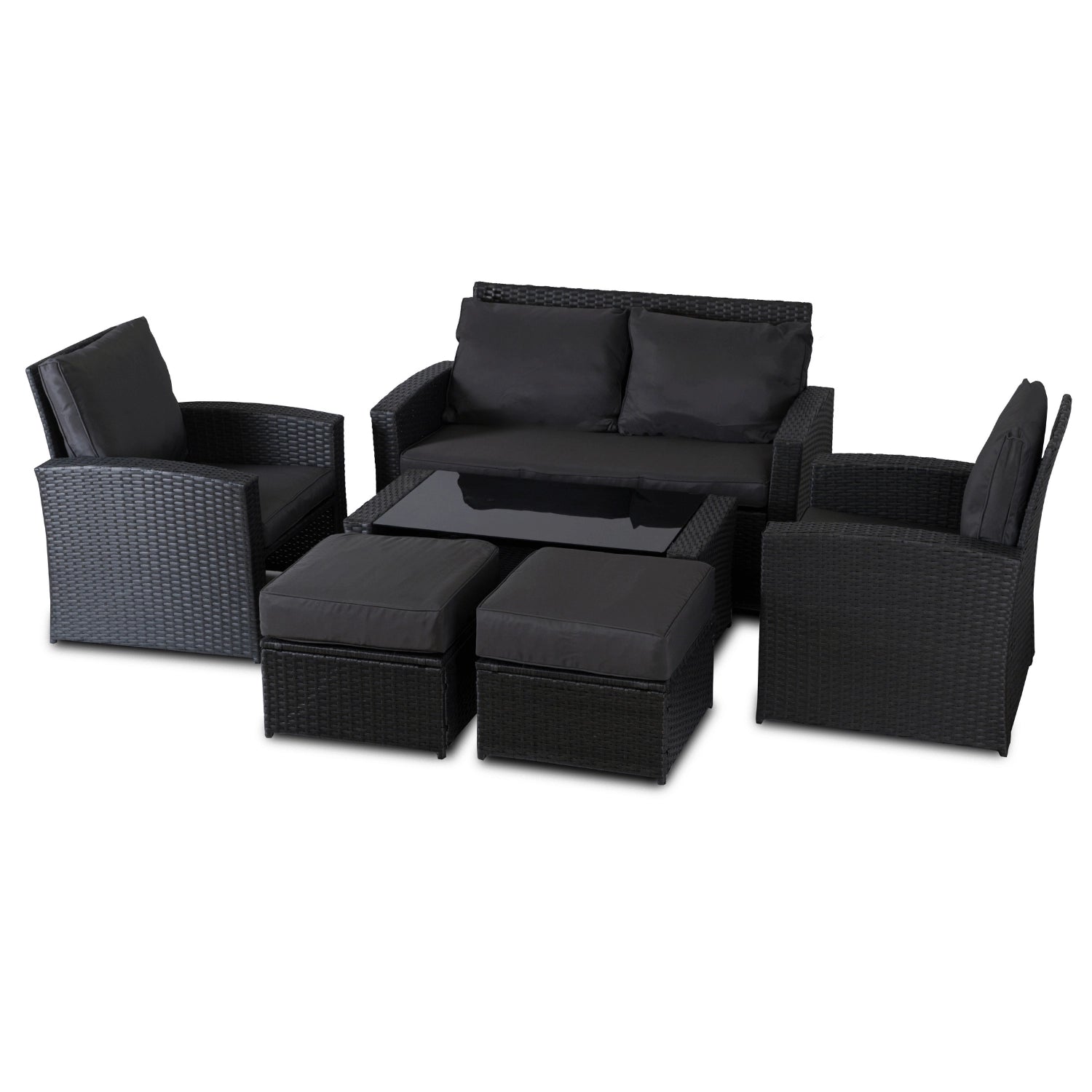 Elite FLORYDA Outdoor Furniture Set – Dark Gray
