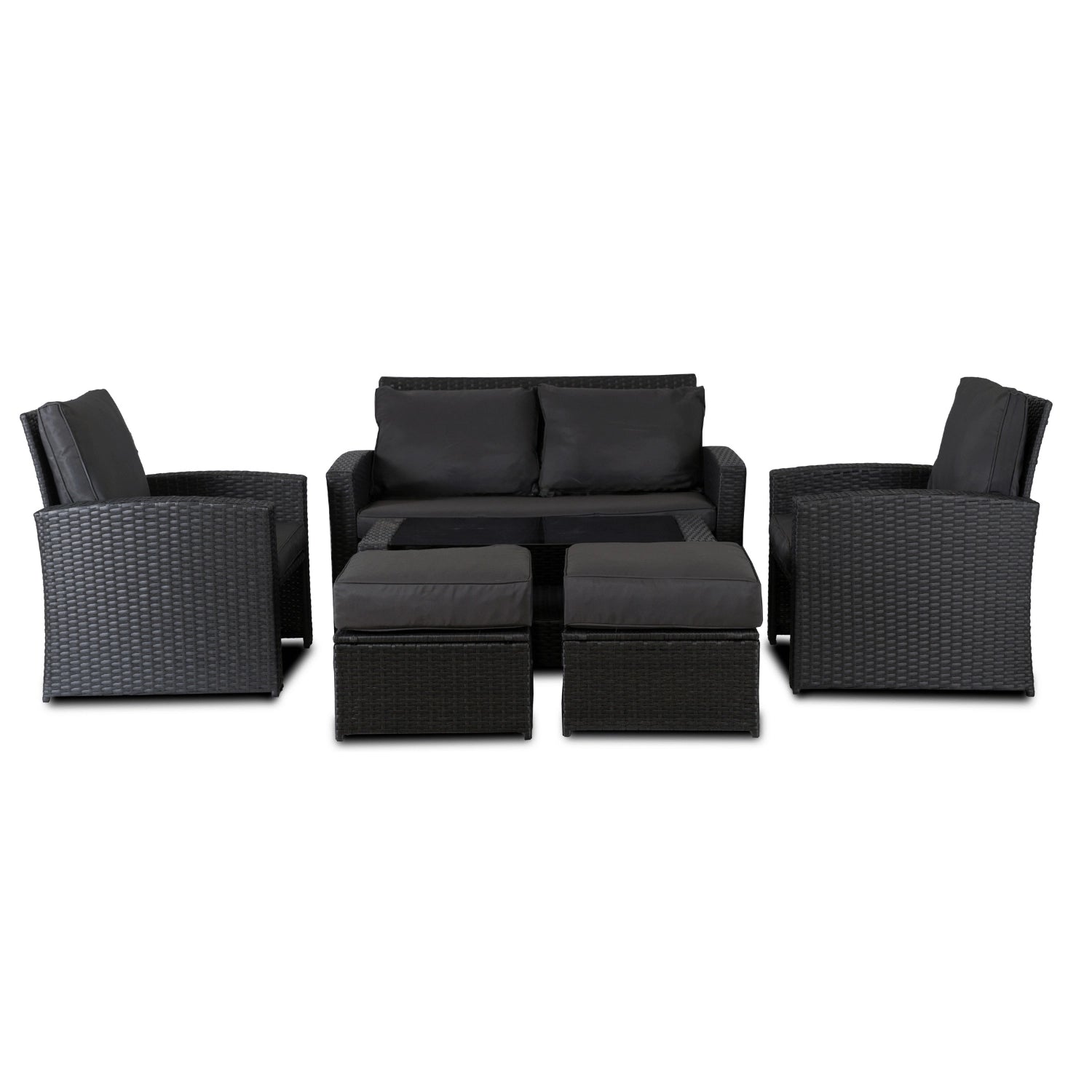 Elite FLORYDA Outdoor Furniture Set – Dark Gray