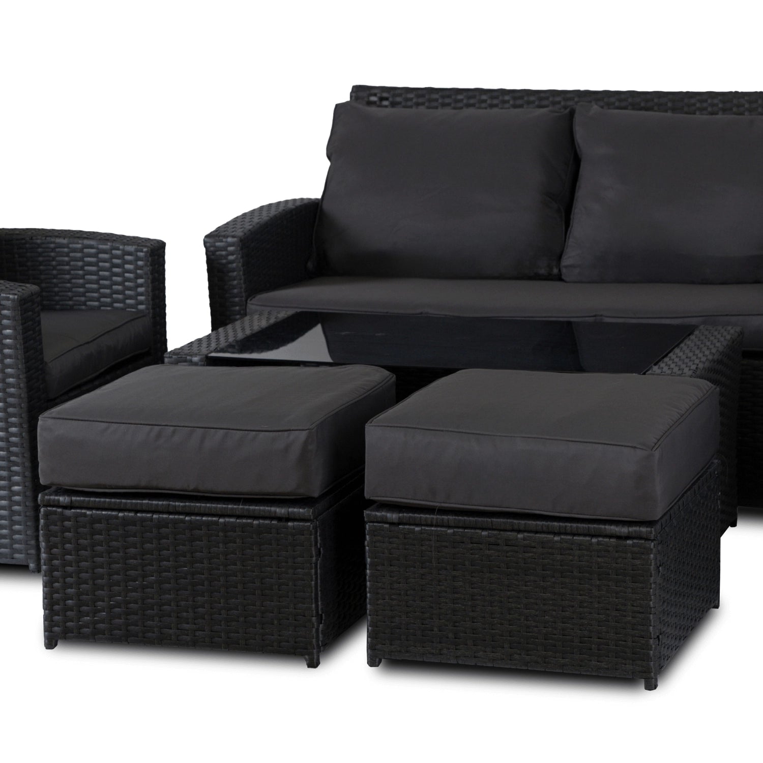 Elite FLORYDA Outdoor Furniture Set – Dark Gray