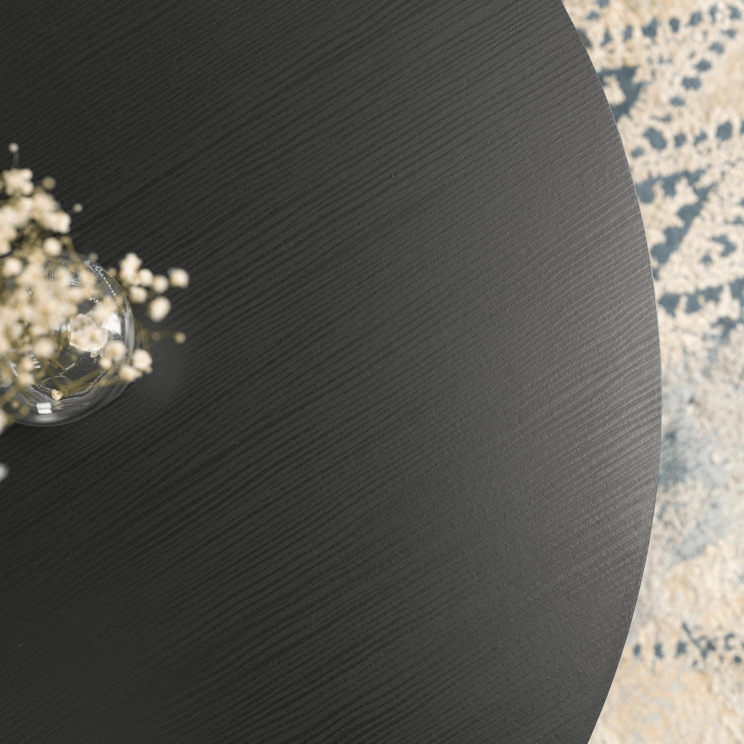 Elite MANU MAX Black Nesting Coffee Table Set