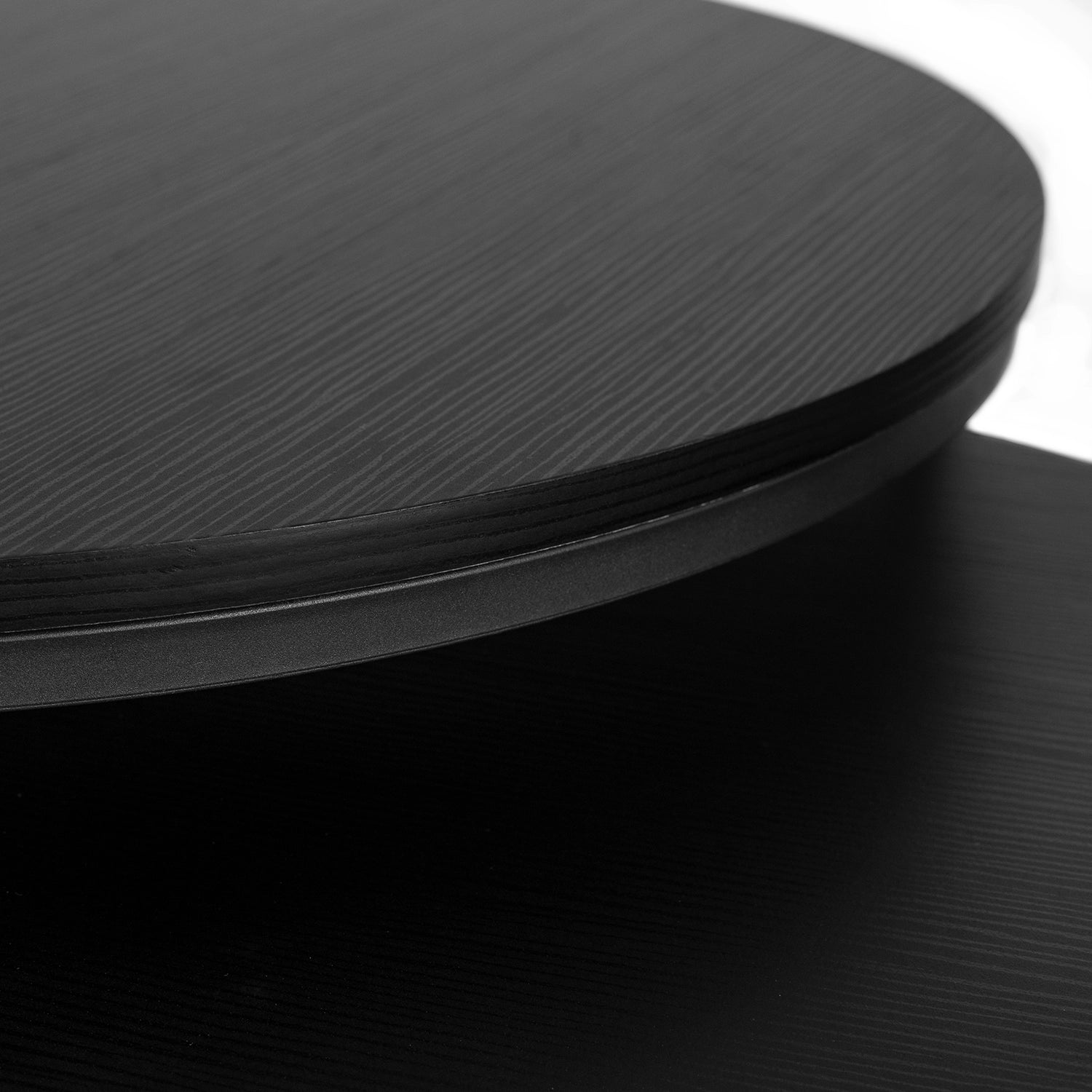 Elite MANU MAX Black Nesting Coffee Table Set